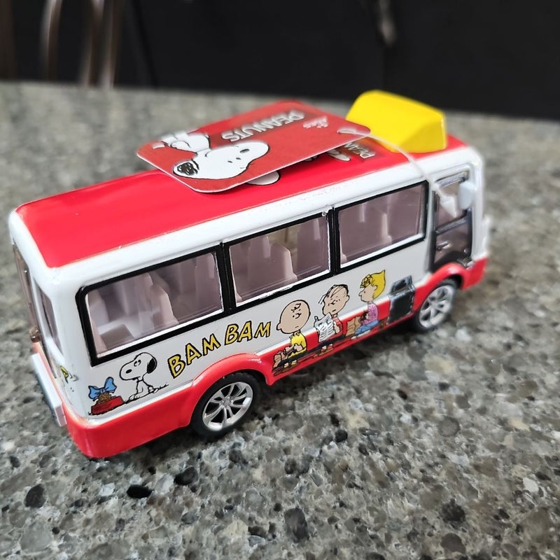 Bam Bam Peanuts School Bus Reading Companion