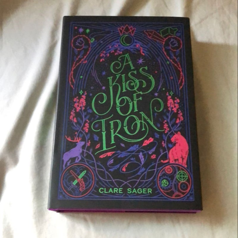A Kiss of Iron and Fairyloot Reading Light