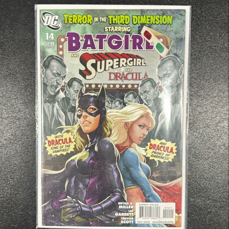 Terror in The Third Dimension Starring Batgirl Supergirl Dracula # 14 DC Comics