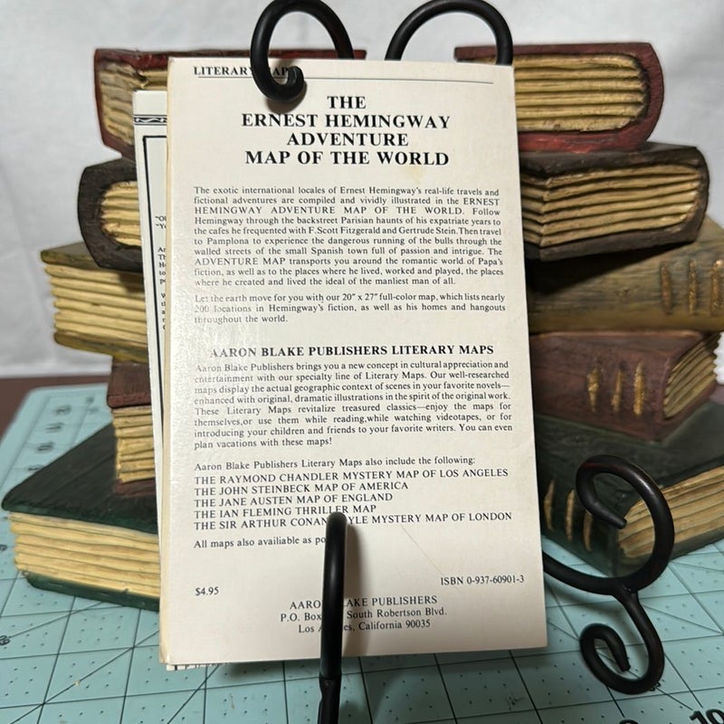 The Ernest Hemingway Adventure Map of the World