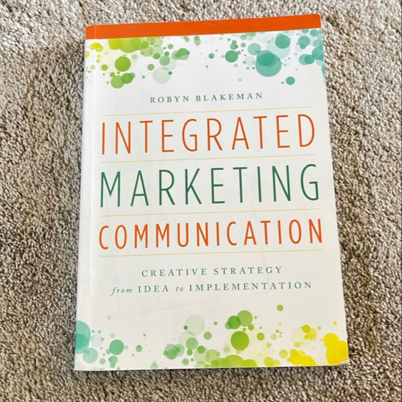 Integrated Marketing Communication