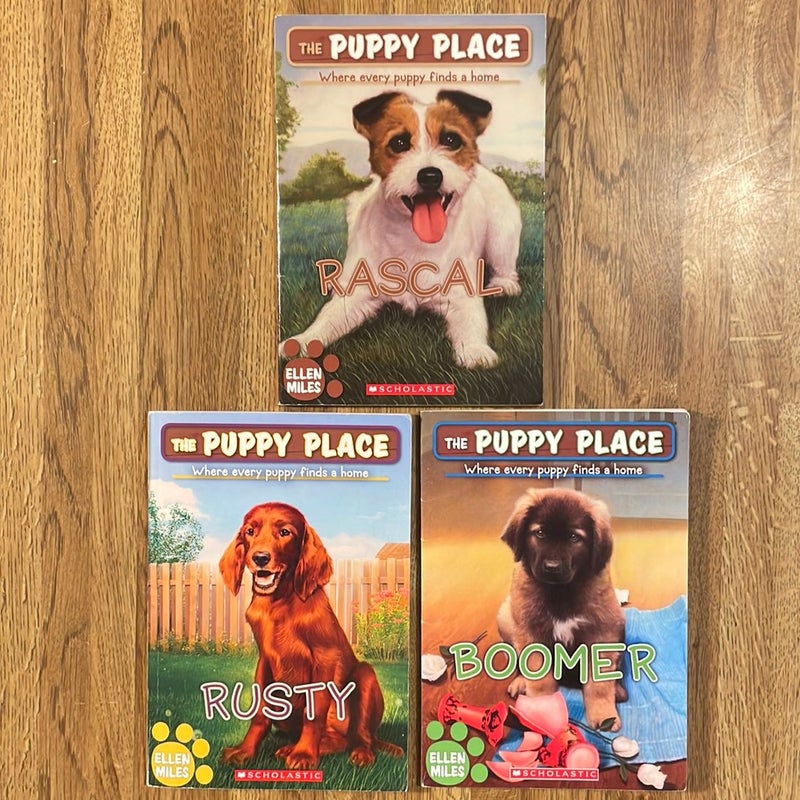 Rusty (the Puppy Place #54), Boomer, & Rascal