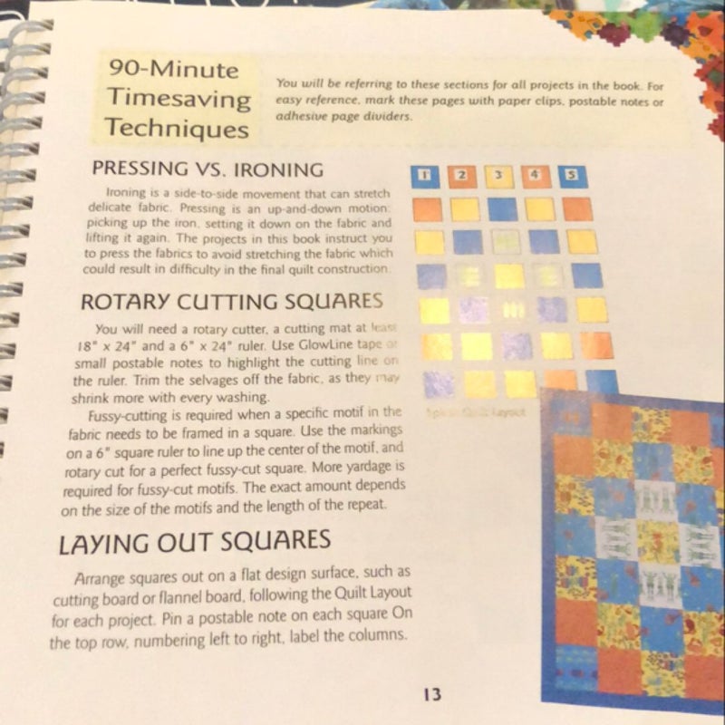 90-Minute Quilts