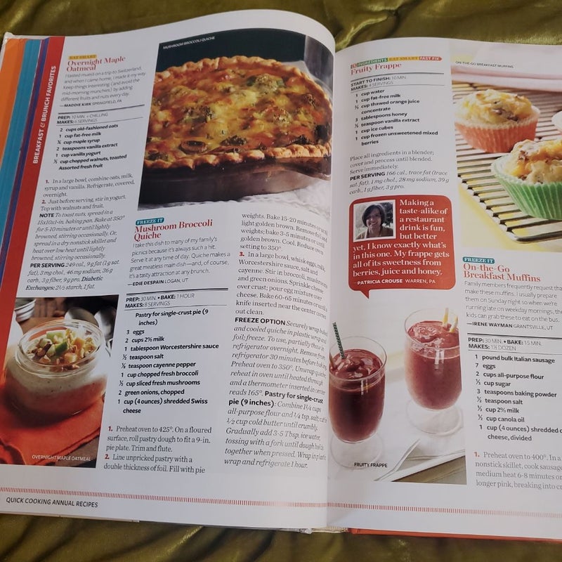 Quick Cooking Annual Recipes 