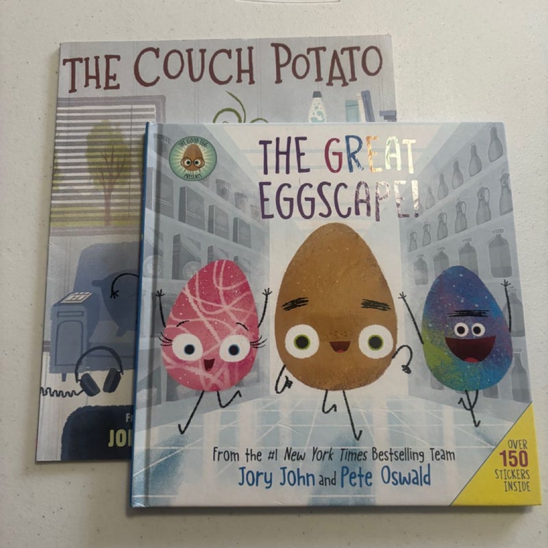 The Great Eggscape and The Couch Potato