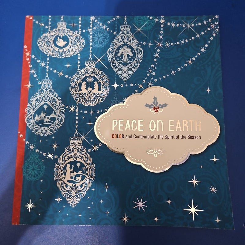 PEACE ON EARTH (Adult Coloring Book)