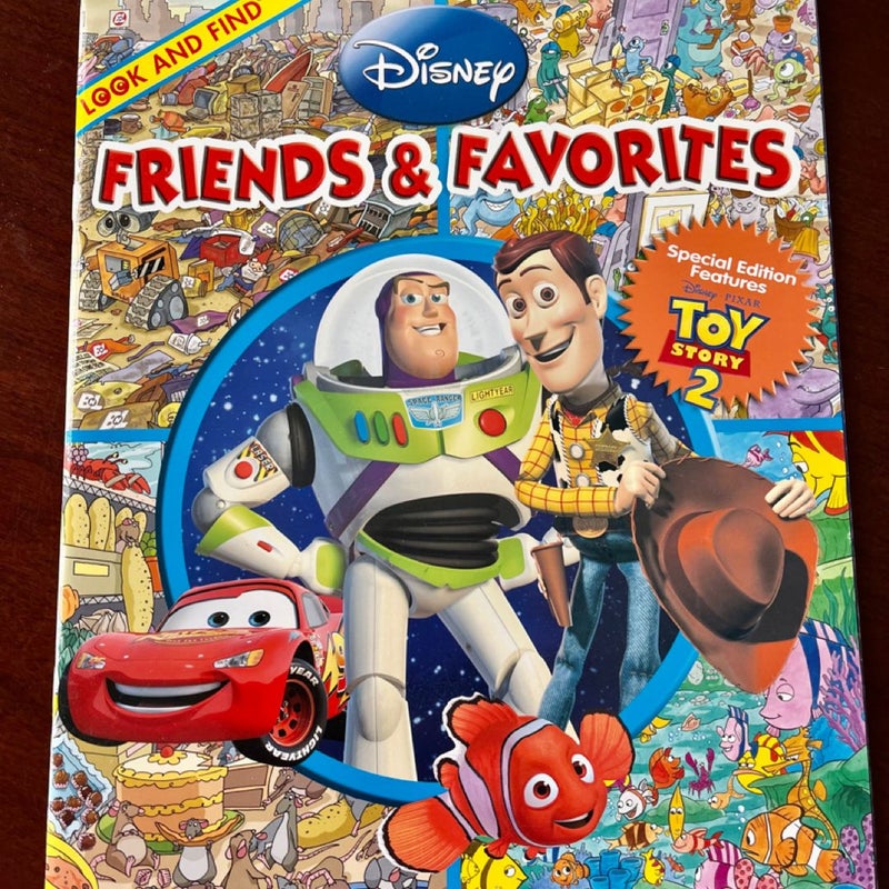 Look and Find Disney Friends & Favorites Toy Story 2 and Pixar