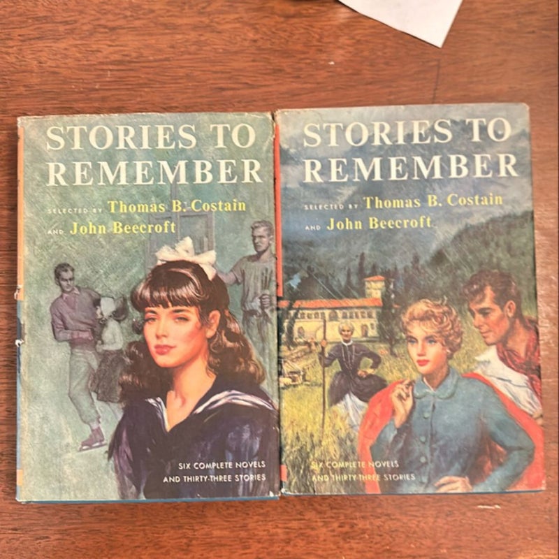 Stories to Remember Vol 1 & 2