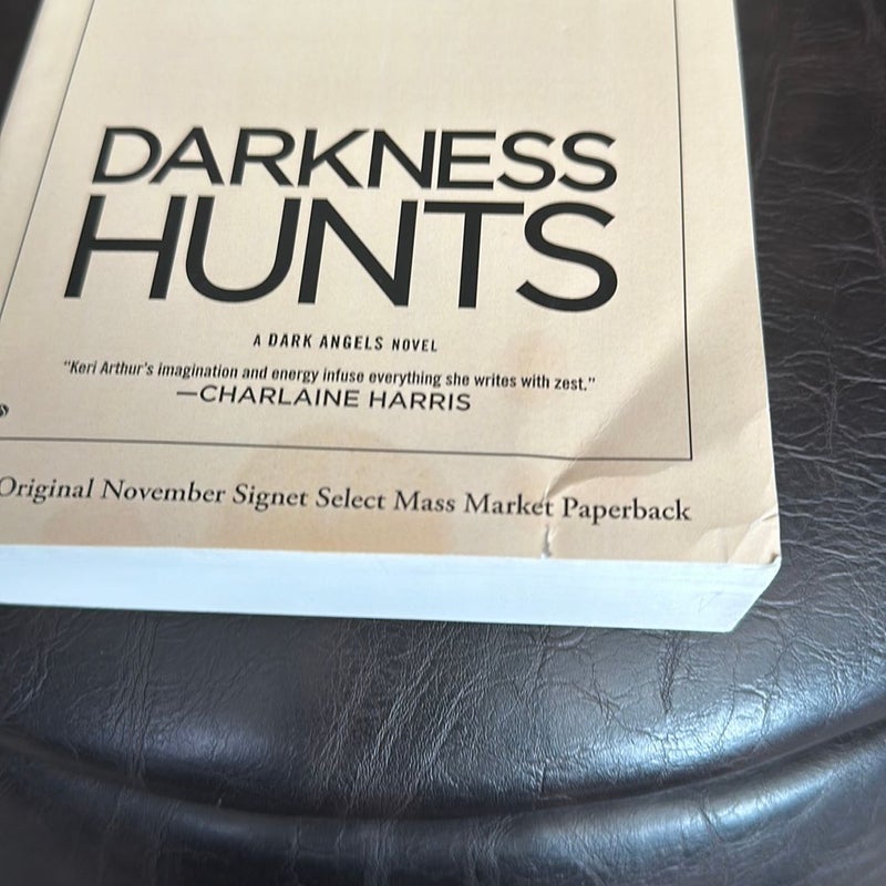 Darkness Hunts [Signed & Inscribed ARC]