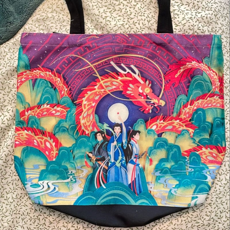 Daughter of the Moon Goddess Tote Bag