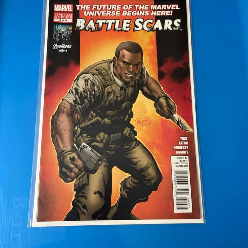 Shattered Heroes Battle Scars #1-6 (2012 Marvel) Limited Series 