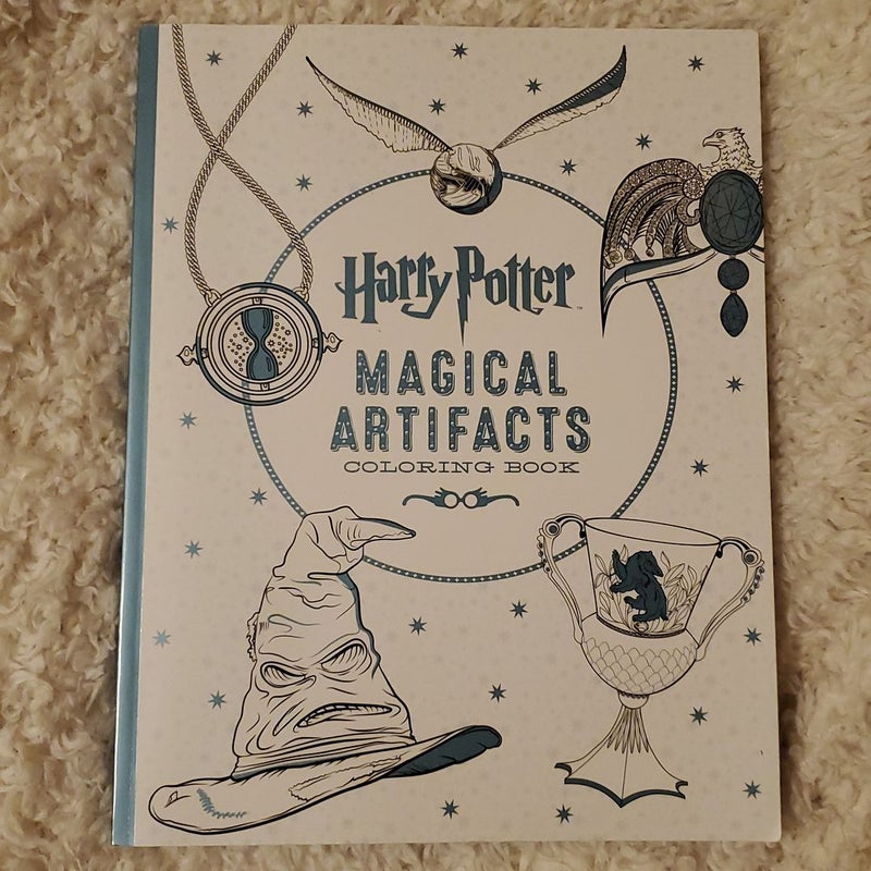 Harry Potter Postcard Coloring Book