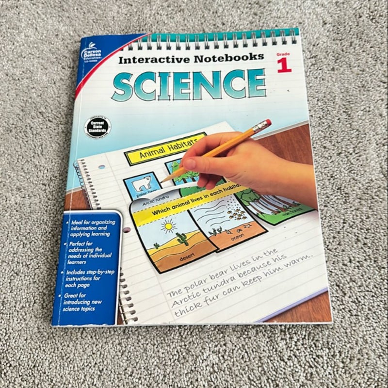 Science Grade 1 Interactice Notebook