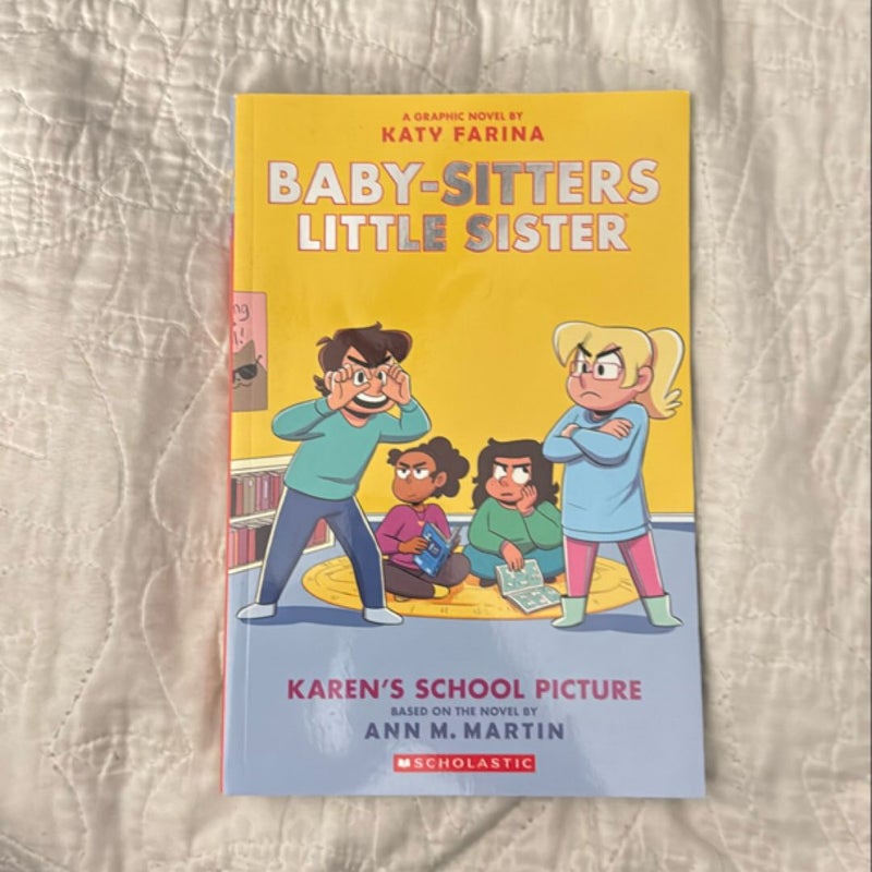 Karen's School Picture: a Graphic Novel (Baby-Sitters Little Sister #5) (Adapted Edition)