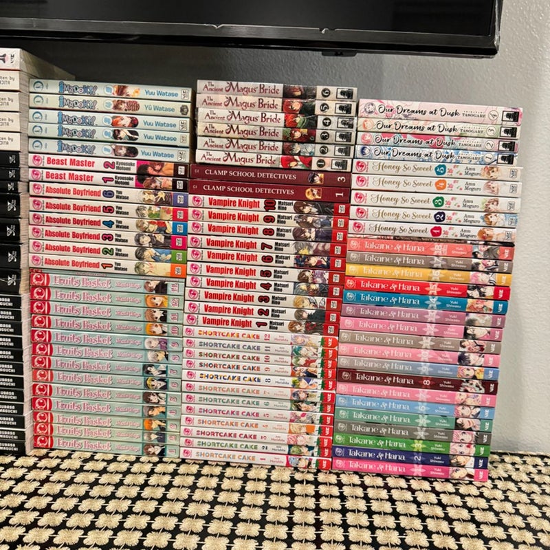 Big Shojo Manga Lot! • Message to Split