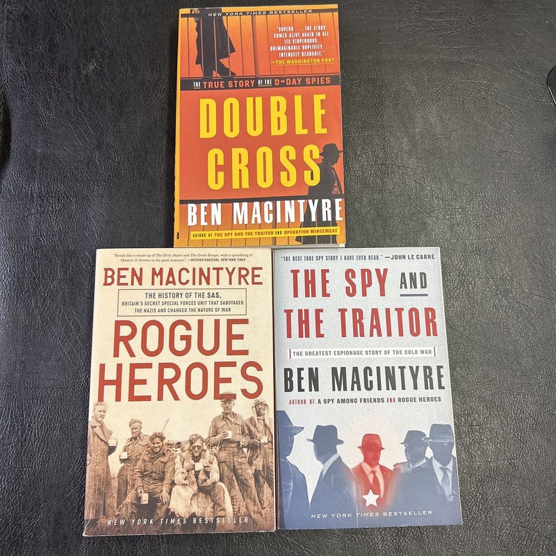 Ben Macintyre 3 Paperback Bundle