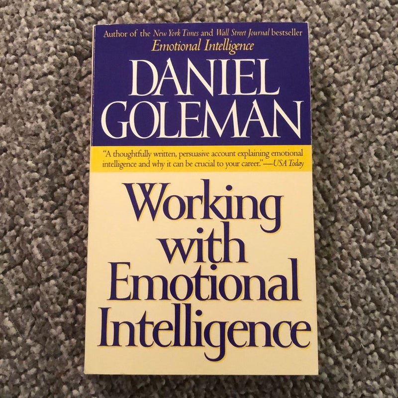 Working with Emotional Intelligence