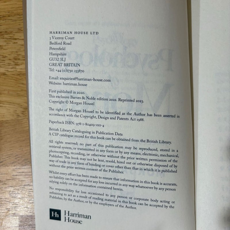The Psychology of Money (B&N Exclusive Edition)