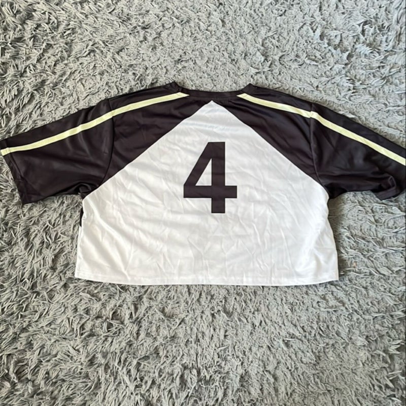 Haikyu!! Bokuto Cosplay Jersey Crop-Top