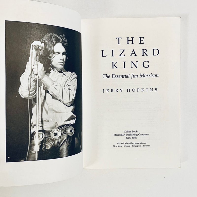 The Lizard King 1993 Collier Books