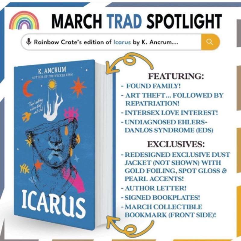 Icarus Signed Rainbowcrate Exclusive