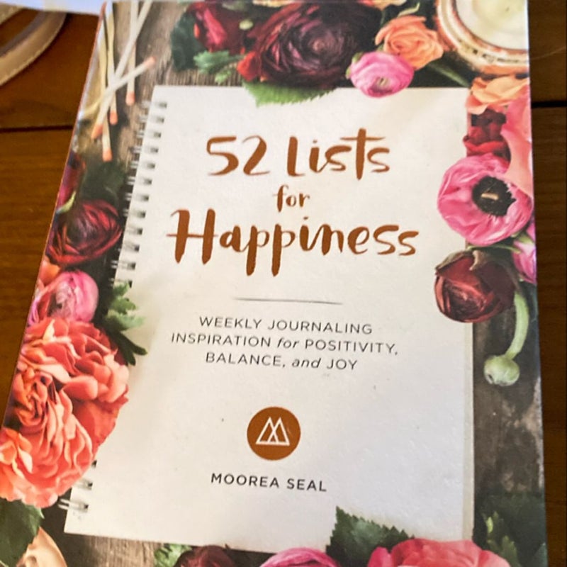 52 Lists for Happiness