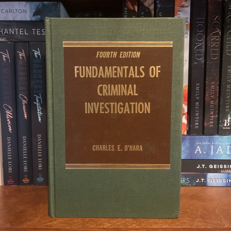 Fundamentals of Criminal Investigation 