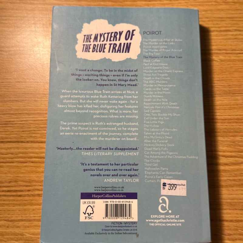 The Mystery of the Blue Train