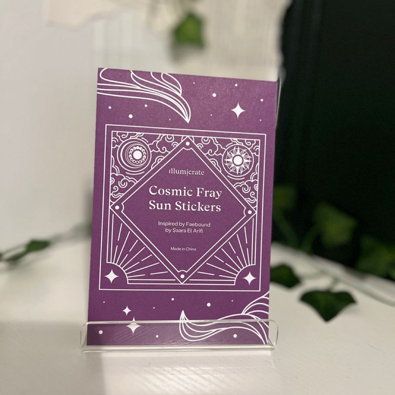 Cosmic Fray Sun Stickers