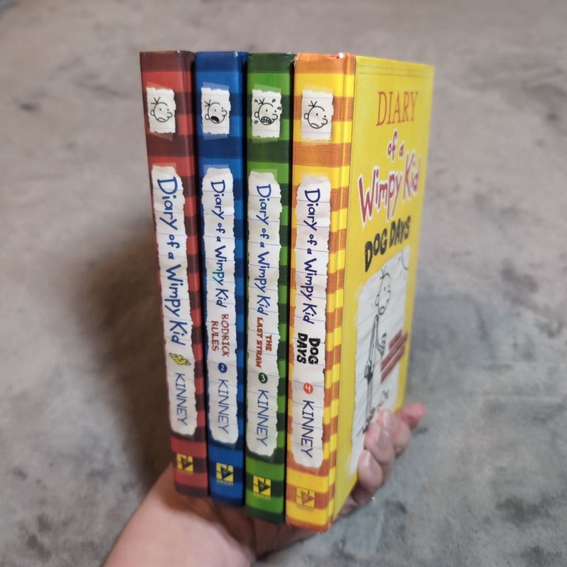 Diary of a Wimpy Kid set (books 1-4)