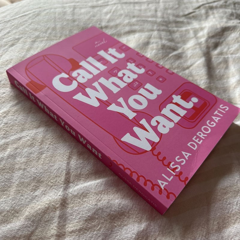 Call It What You Want (Like New) by Alissa Derogatis, Paperback 