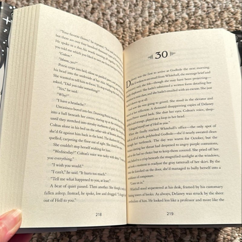 A Study in Drowning, the Whispering Dark, Hotel Magnifique (owlcrate edition, all signed)