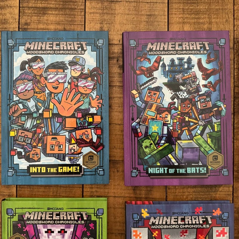 Minecraft Woodsword Chronicles Book 1-6 Series