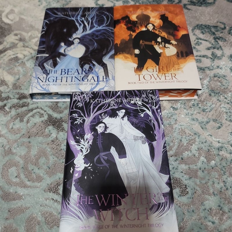 Illumicrate - *Signed* good The Bear and the Nightingale, The Winternignt Trilogy