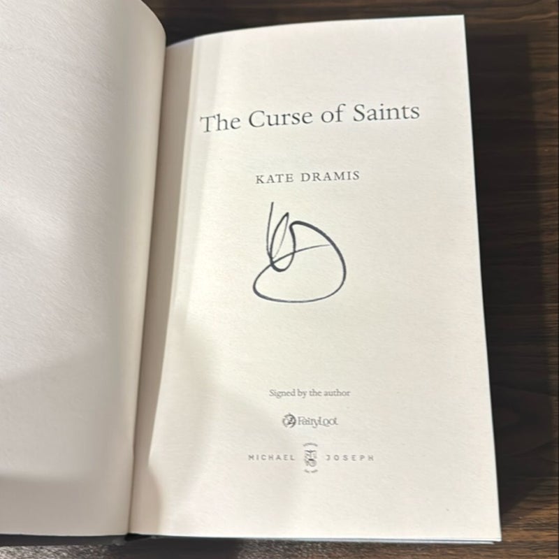 SIGNED The Curse of Saints Special Edition