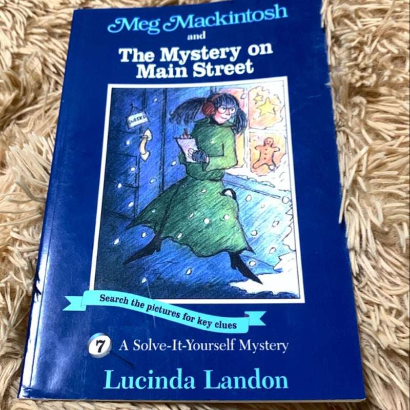 Meg Mackintosh and the Mystery on Main Street - Title #7