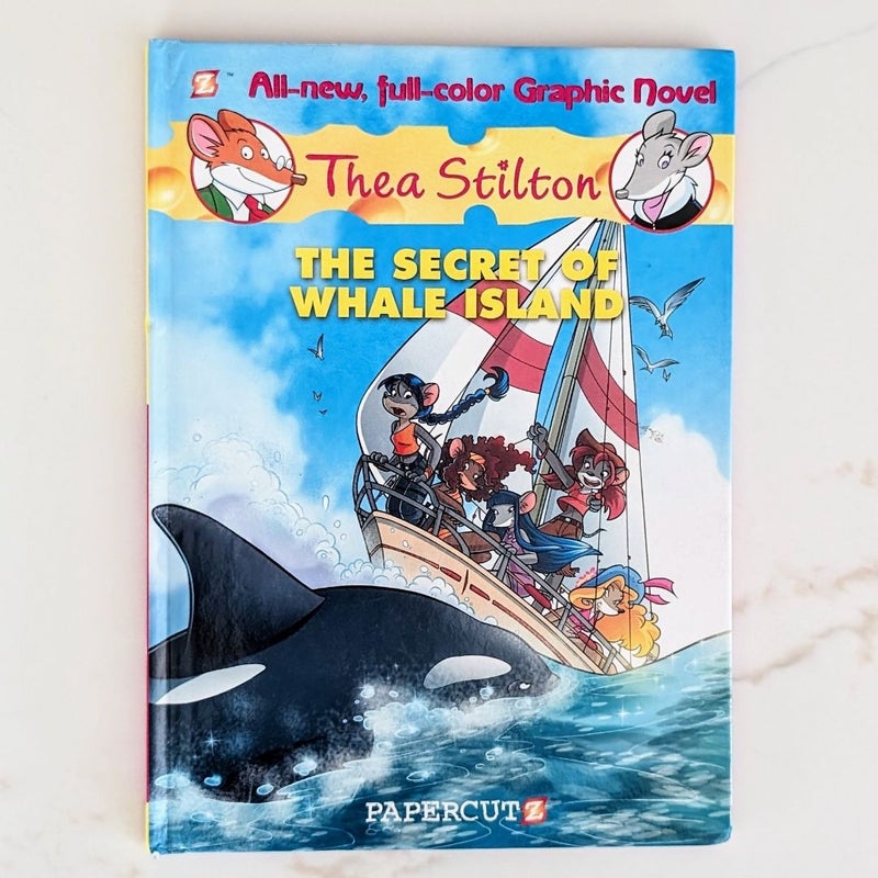 Thea Stilton Graphic Novels #1 The Secret of Whale Island