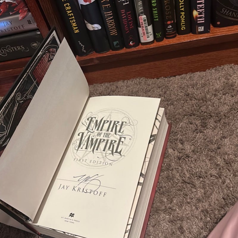 Empire of the Vampire *OOP SIGNED EDITION*