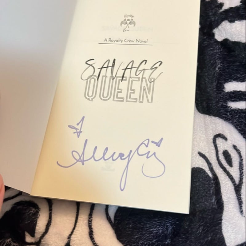 Savage Queen - signed