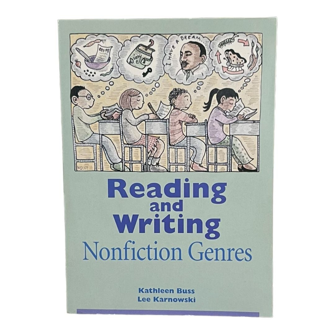 Reading and Writing Nonfiction Genres by Kathleen Buss, Paperback