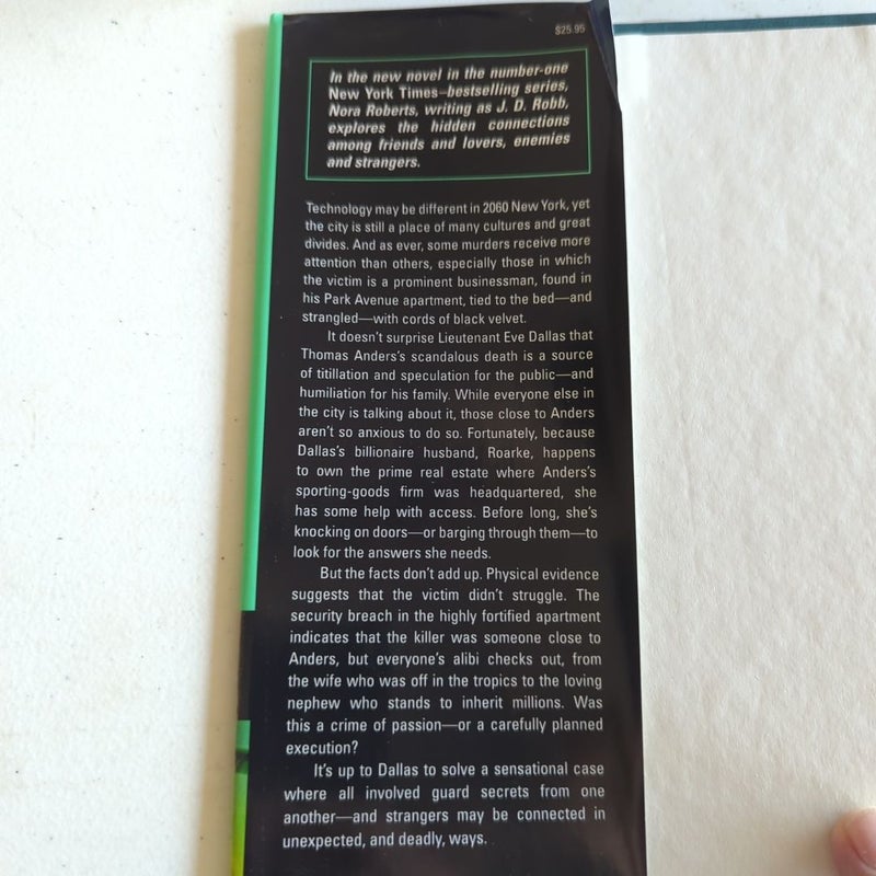 2 J. D. Robb In Death hardbacks: Memory and Strangers 