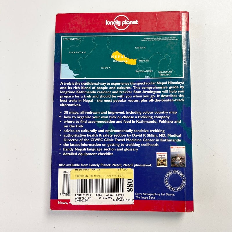 Lonely Planet Trekking in the Nepal Himalaya 10 10th Ed