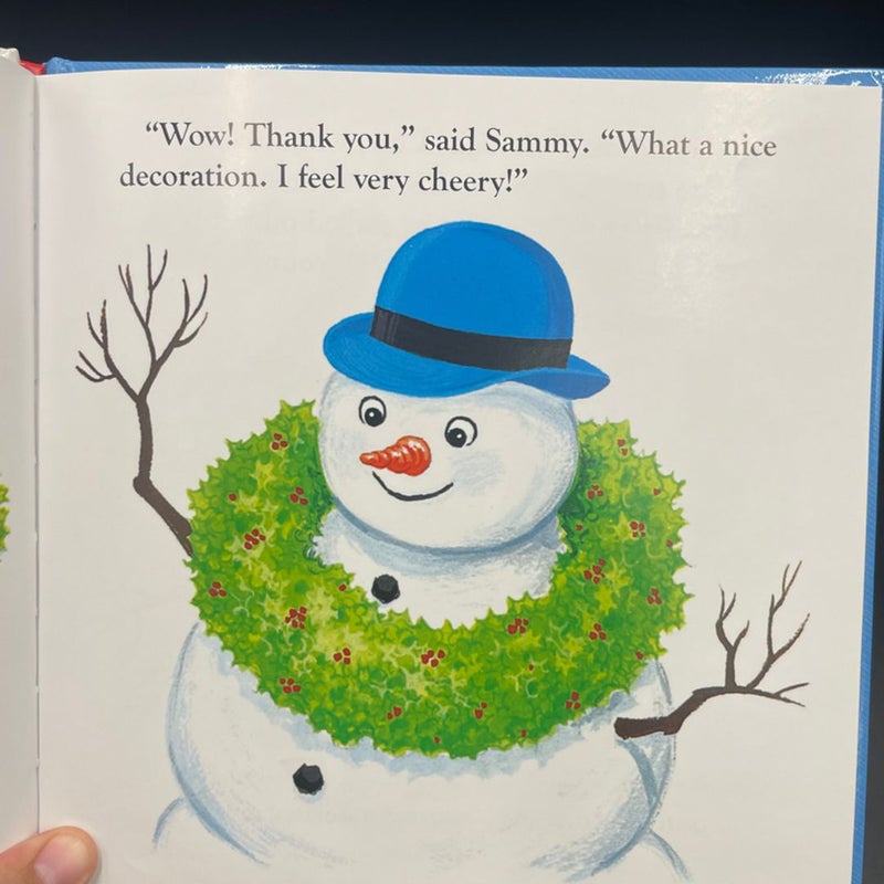 The Christmas Snowman hardcover childrens book