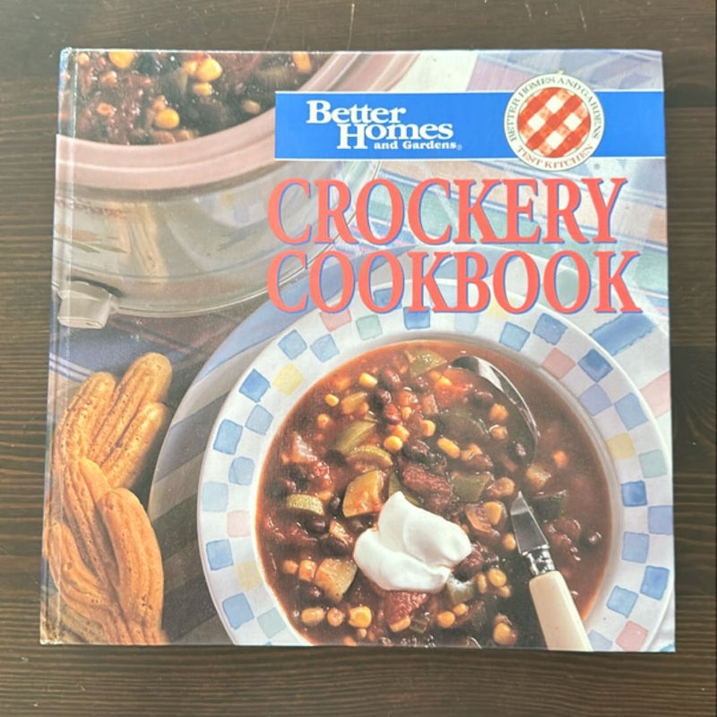 Better Homes & Gardens Crockery Cookbook