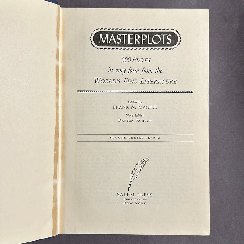 Masterplots 全12巻 改訂版 Magill Masterplots: 1,801 Plot Stories and Critical Evaluations of