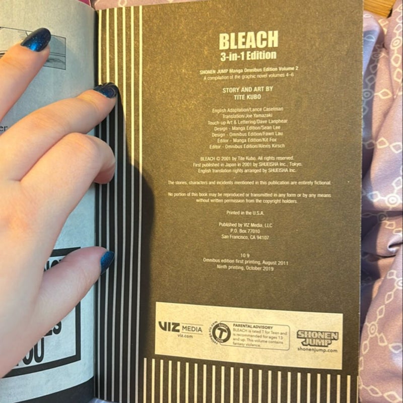 Bleach (3-In-1 Edition (Vol. 2)), Vol. 4-6