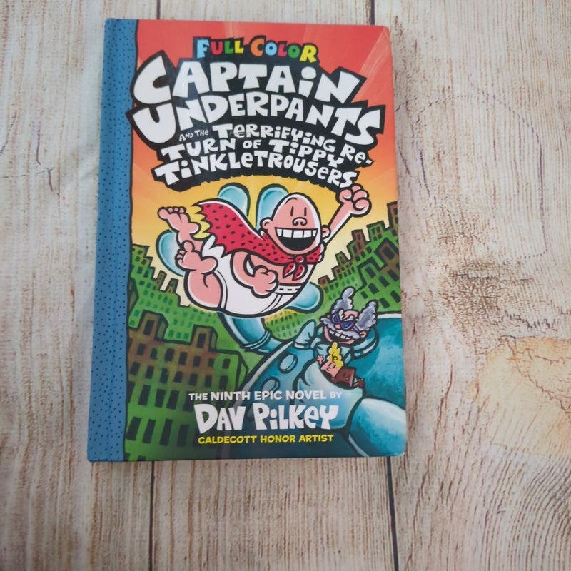 Captain Underpants and the Terrifying Return of Tippy Tinkletrousers