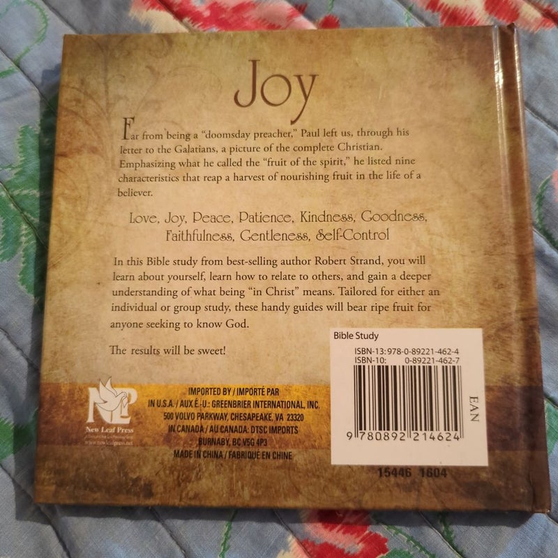 Nine Fruits of the Spirit - Joy