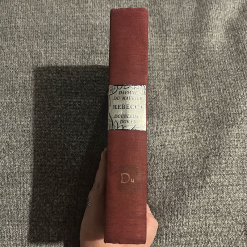 Rebecca 1938 1st Edition Double Day Doran