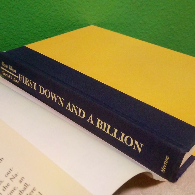 First Down And A Billion - First Edition 